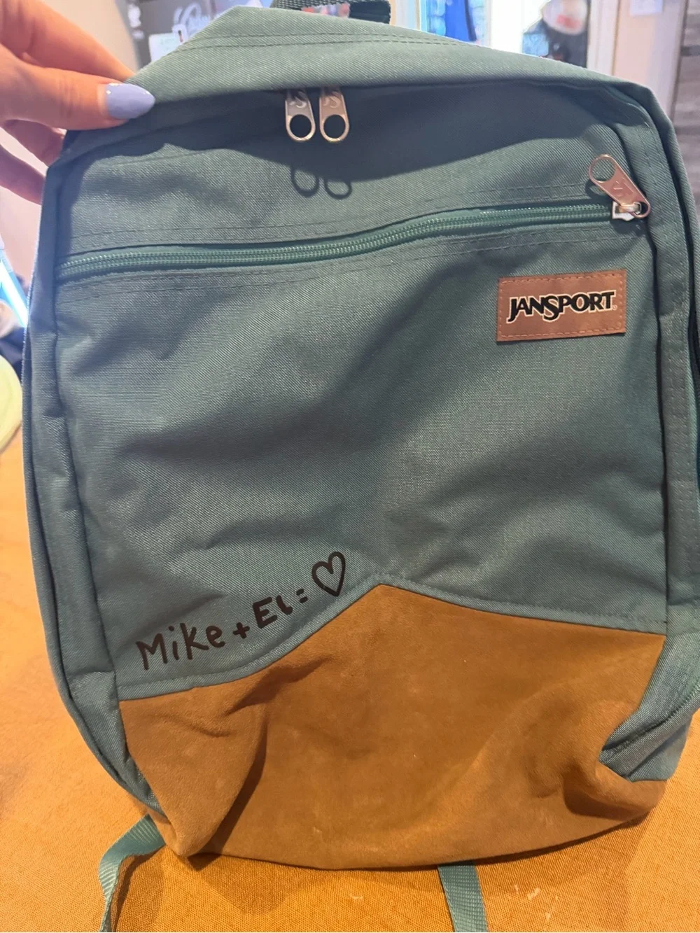 Jansport backpack teal